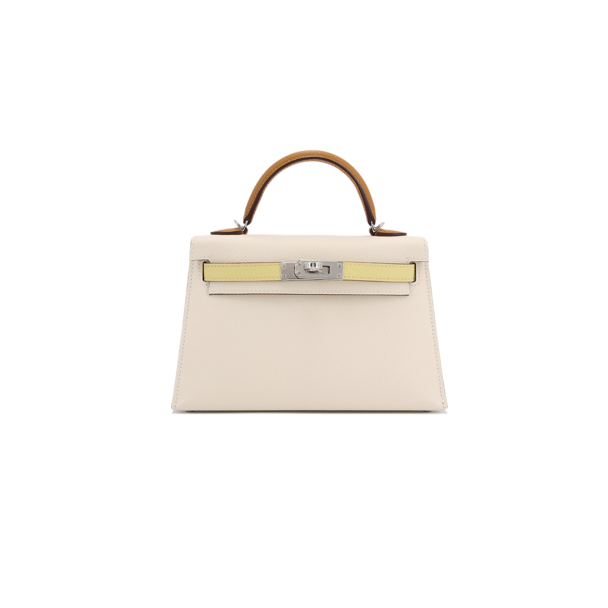 H**mes mini kelly ii epsom veau epsom tricolore (19*12*5.5cm)
